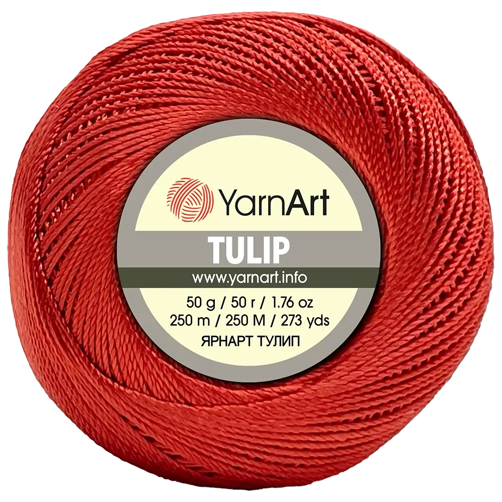 #Farbe_YarnArt Tulip | 421 Rot