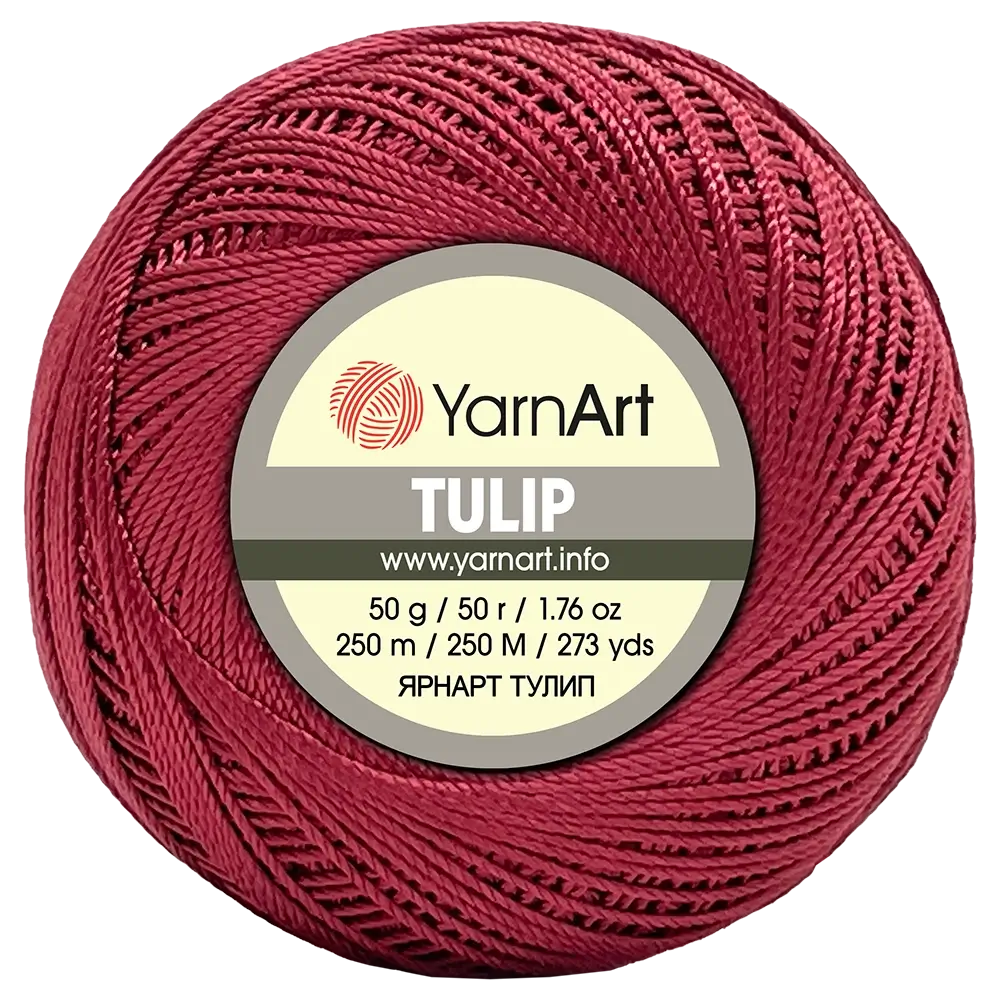 #Farbe_YarnArt Tulip | 422 Bordeaux