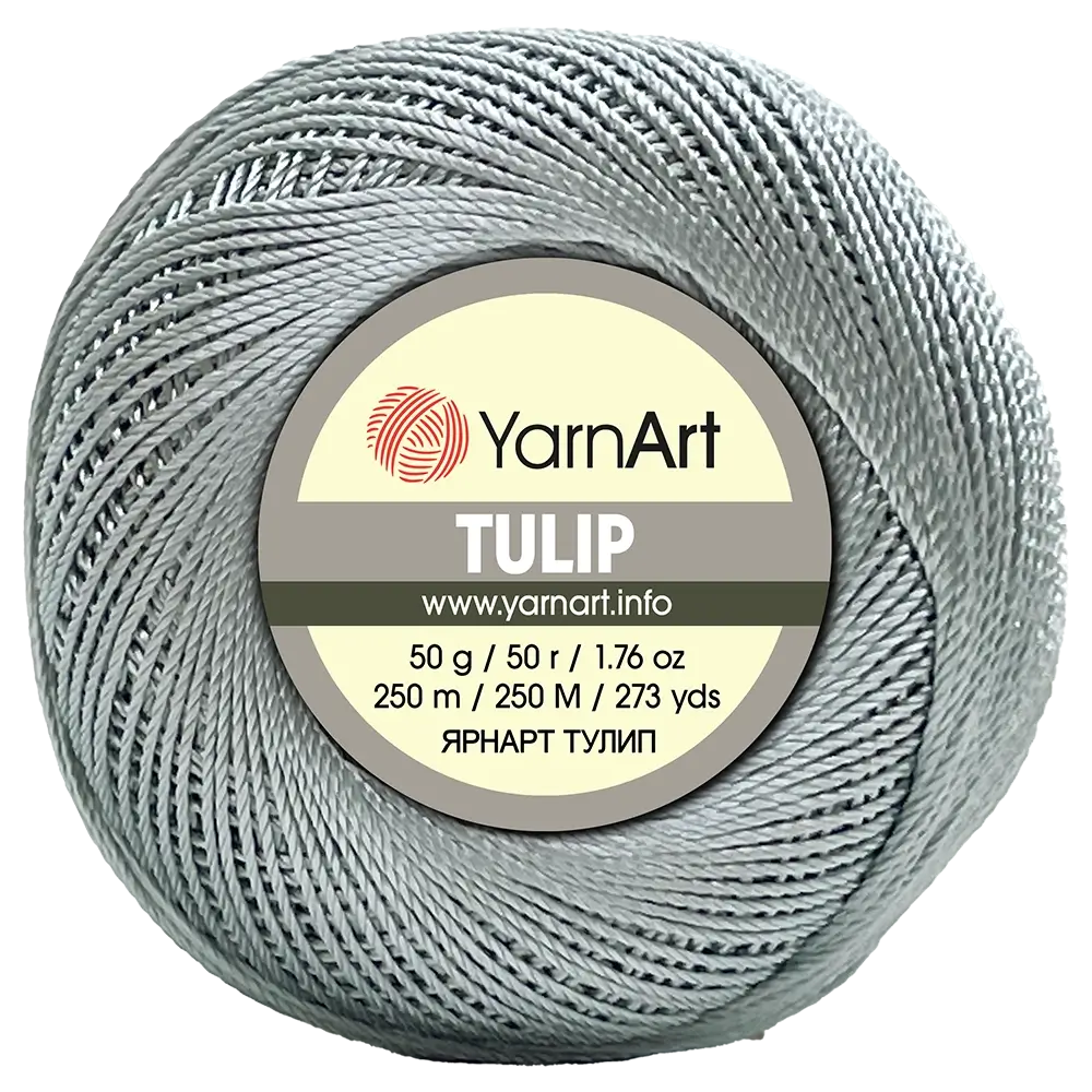 #Farbe_YarnArt Tulip | 479 Silbergrau
