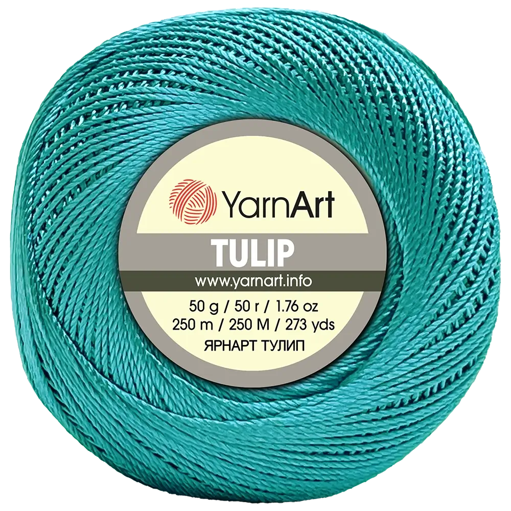 #Farbe_YarnArt Tulip | 480 Türkis