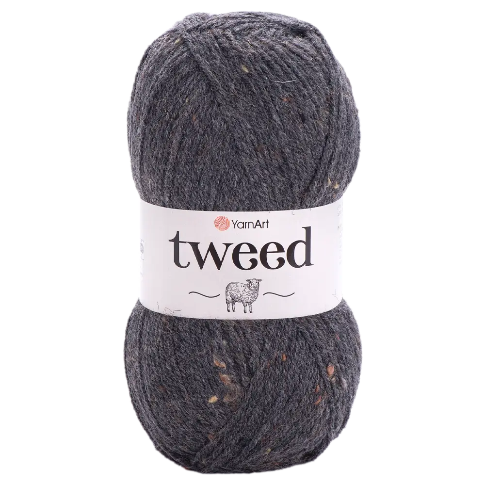 #Farbe_YarnArt Tweed | 225 Anthrazit