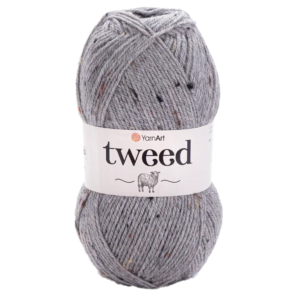 #Farbe_YarnArt Tweed | 226 Grau