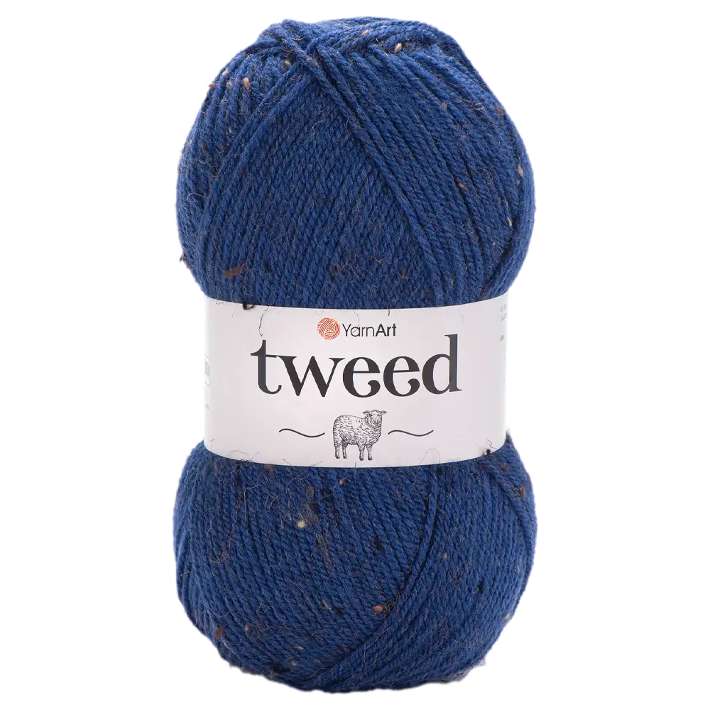 #Farbe_YarnArt Tweed | 230 Blau