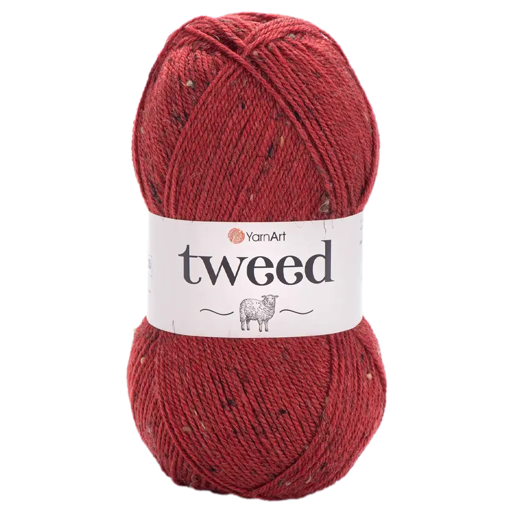 #Farbe_YarnArt Tweed | 231 Rot