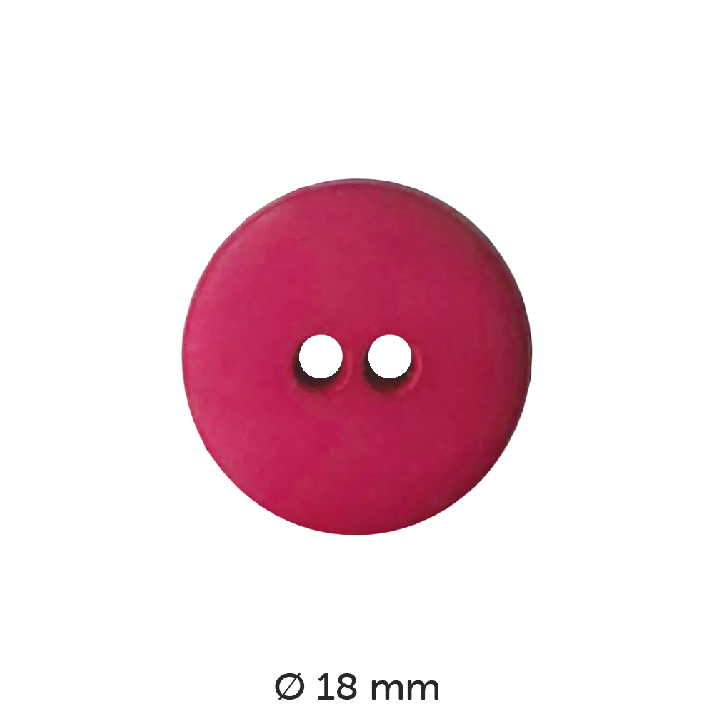 #Farbe_Dill Knopf rund matt 18 mm | 190883 Beere