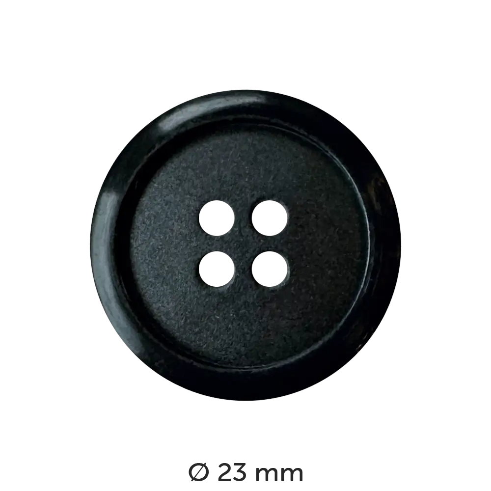 #Modell_Dill Knopf rund | 231233 Schwarz 23 mm