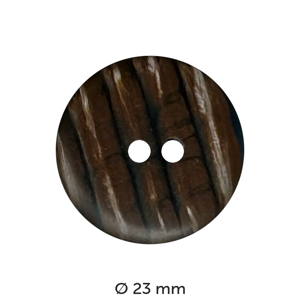 #Farbe_Dill Knopf Streifen | 270299 23 mm