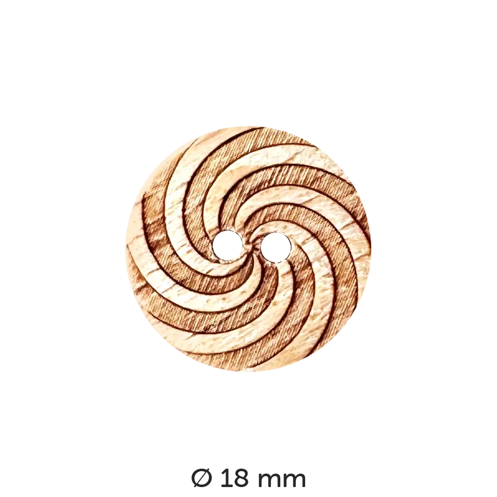 #Modell_Dill Holzknopf Wirbel | 281217 18 mm