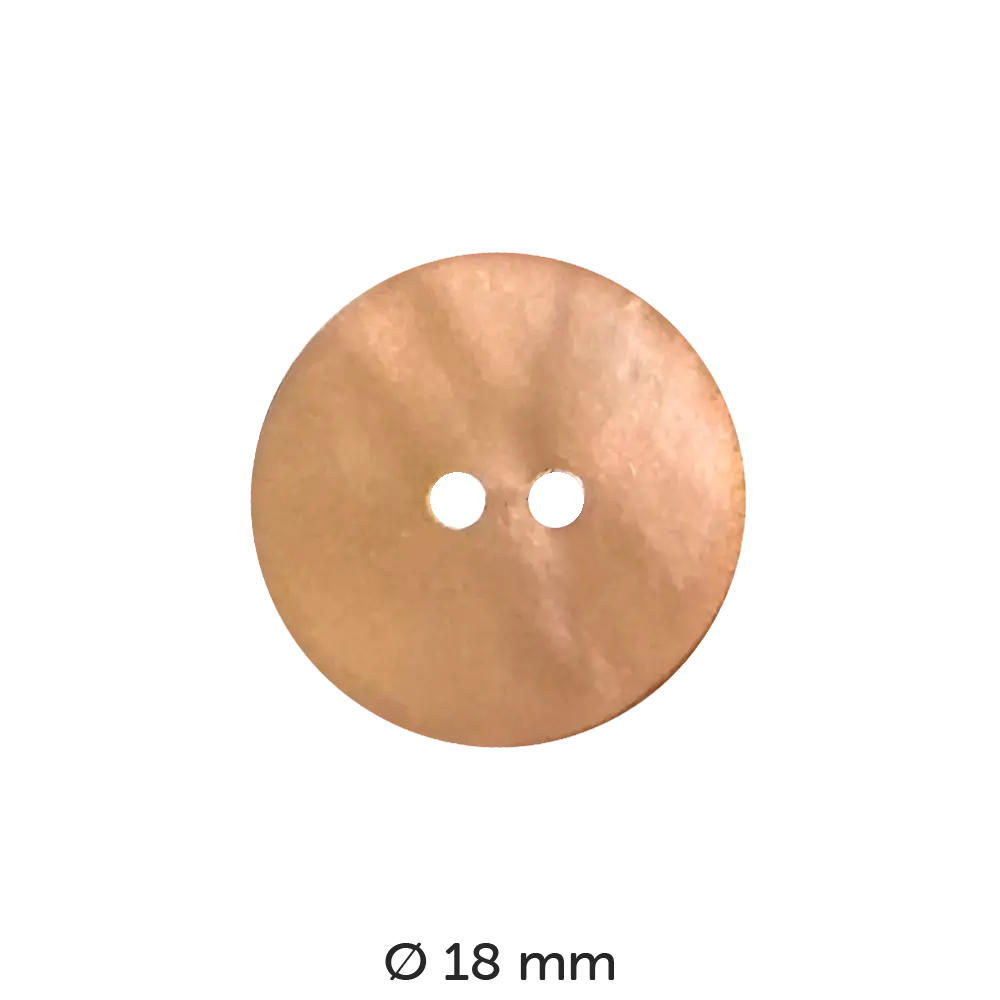 #Farbe_Dill Knopf Perlmutt | 300977 Rosé 18 mm