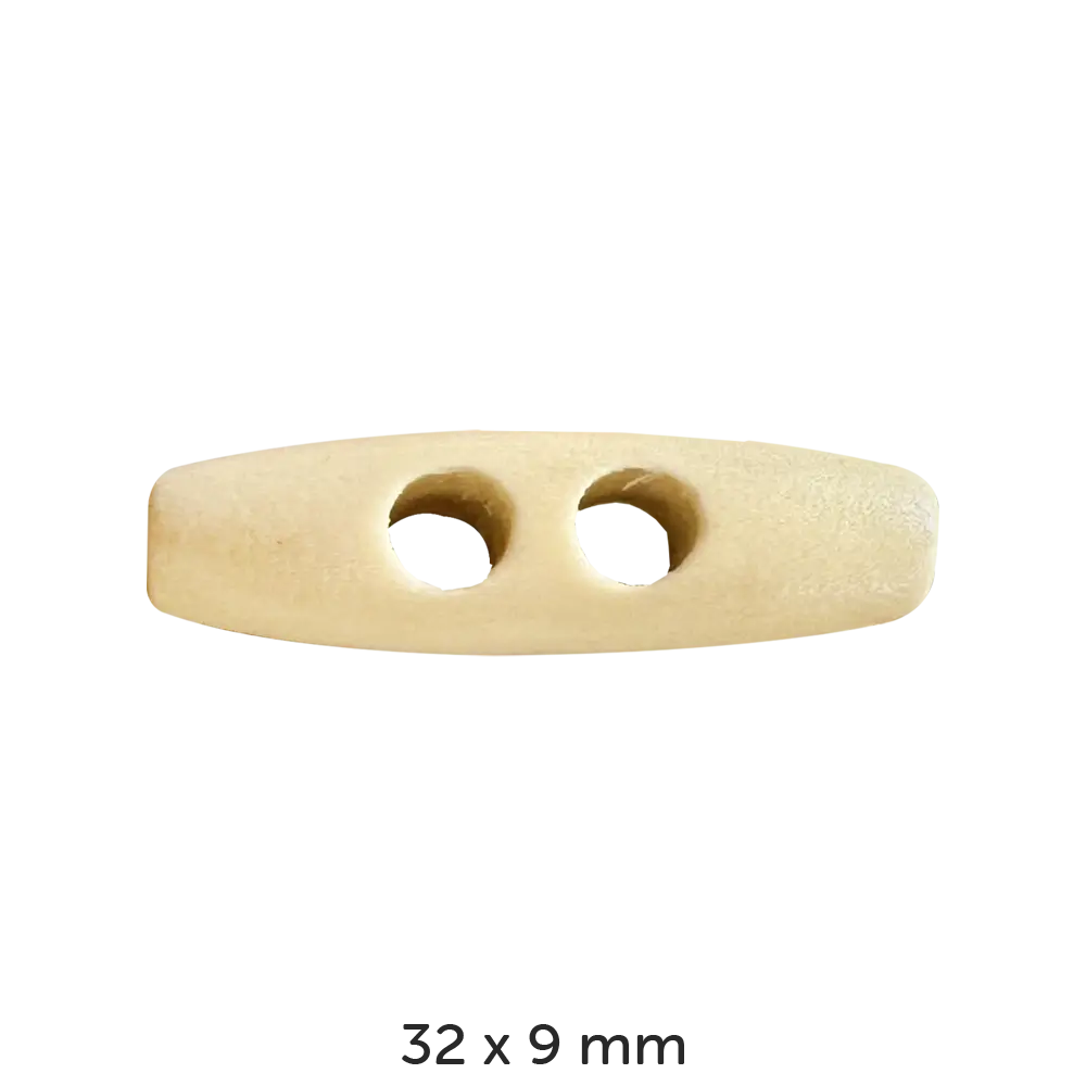 #Modell_Dill Holzknopf Knebel | 330609 32 x 9 mm