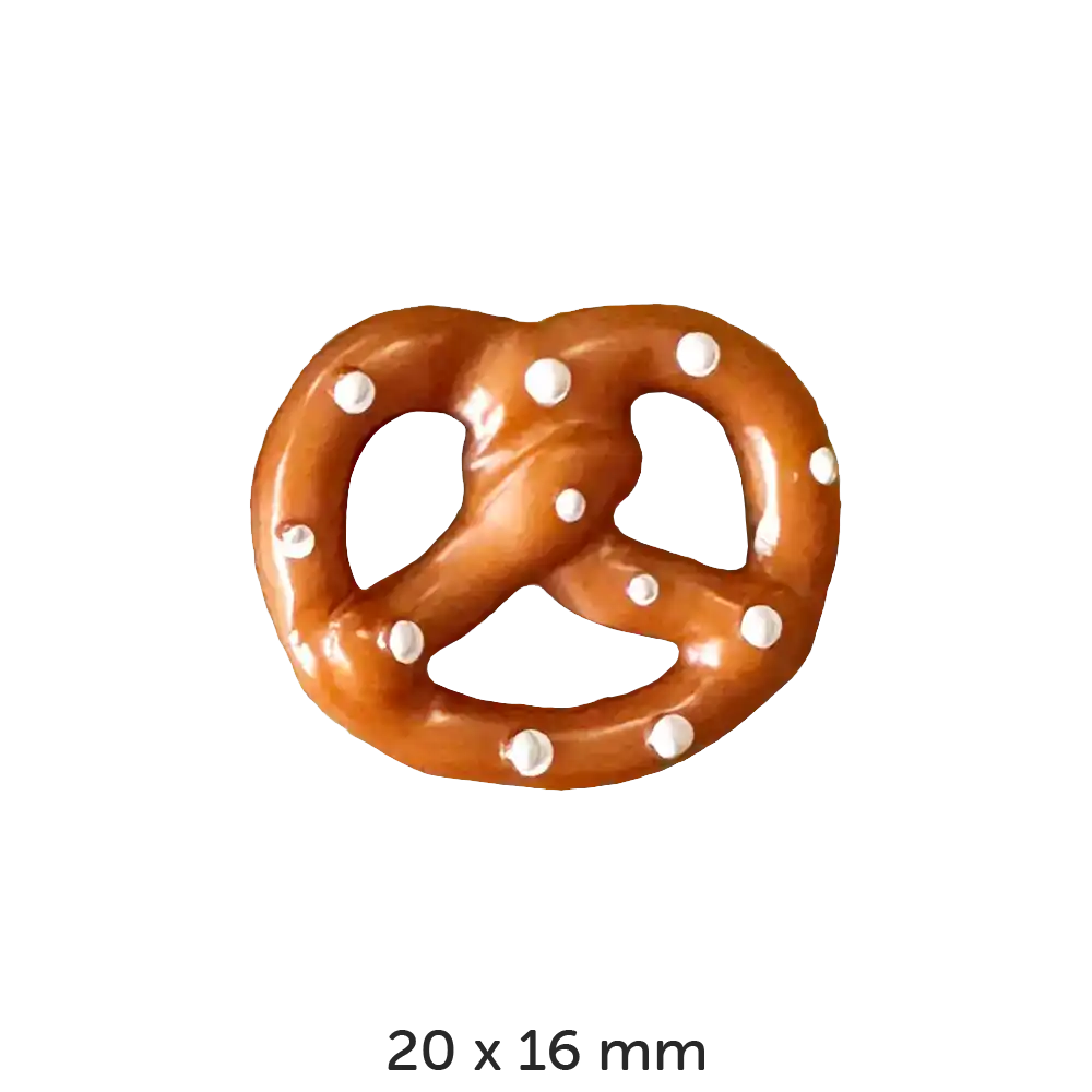 #Modell_Dill Figurenknopf | 331314 Braune Breze 20 x 16 mm