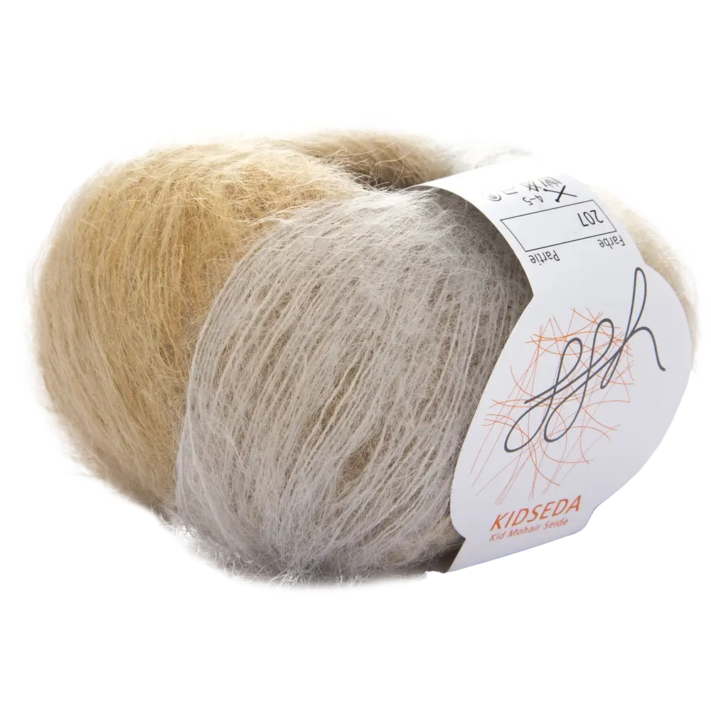 #Farbe_ggh Kidseda | 207 Silber-Messing-grün meliert