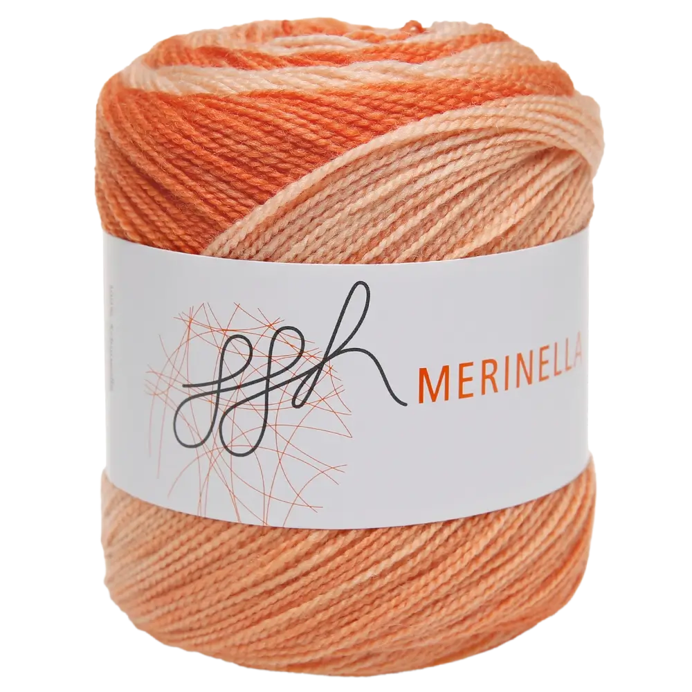 #Farbe_ggh Merinella | 005 Herbstorange Dégradé