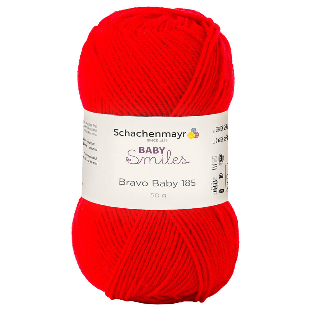 #Farbe_Schachenmayr Baby Smiles Bravo Baby 185 | 1030 Rot