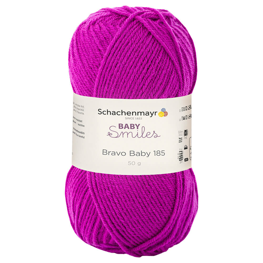 #Farbe_Schachenmayr Baby Smiles Bravo Baby 185 | 1037 Fuchsia