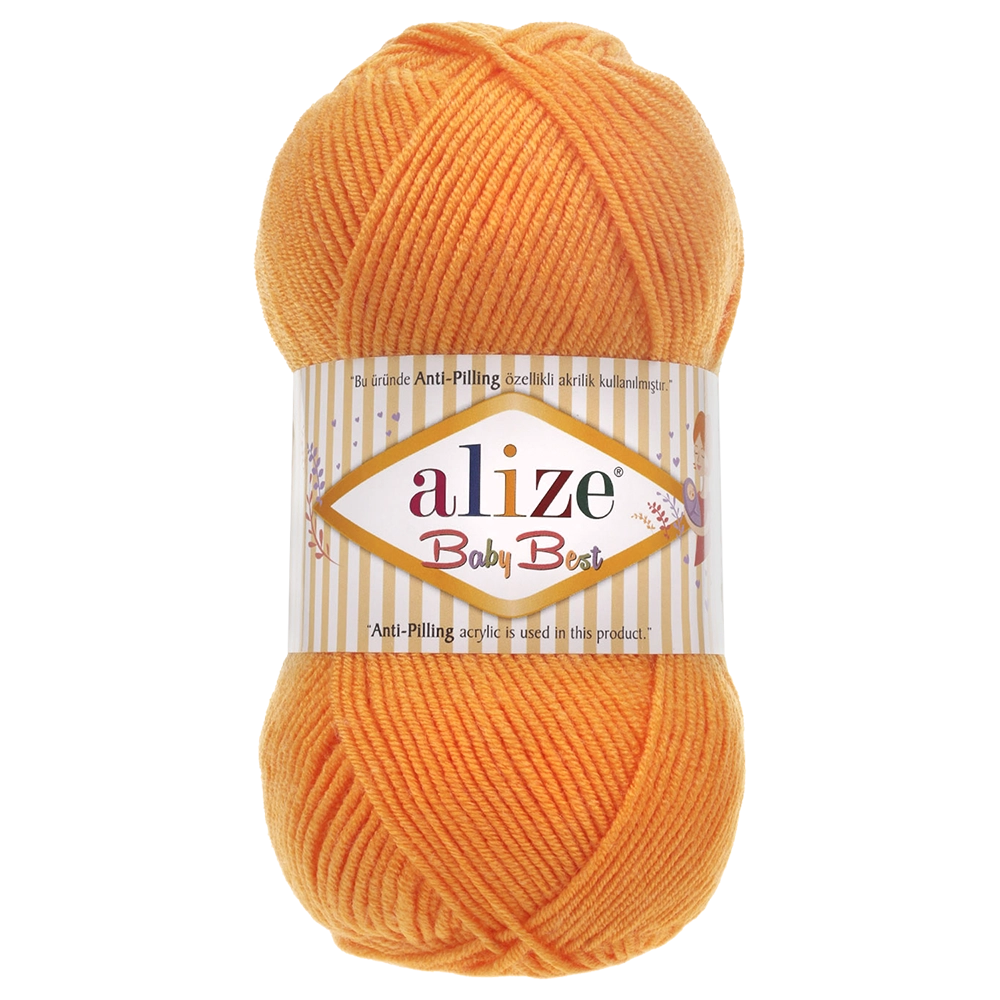 #Farbe_Alize Baby Best | 336 Orange