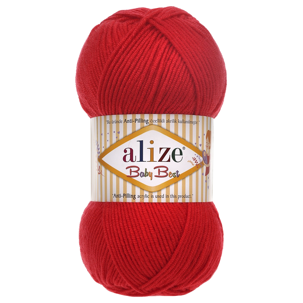 #Farbe_Alize Baby Best | 56 Rot