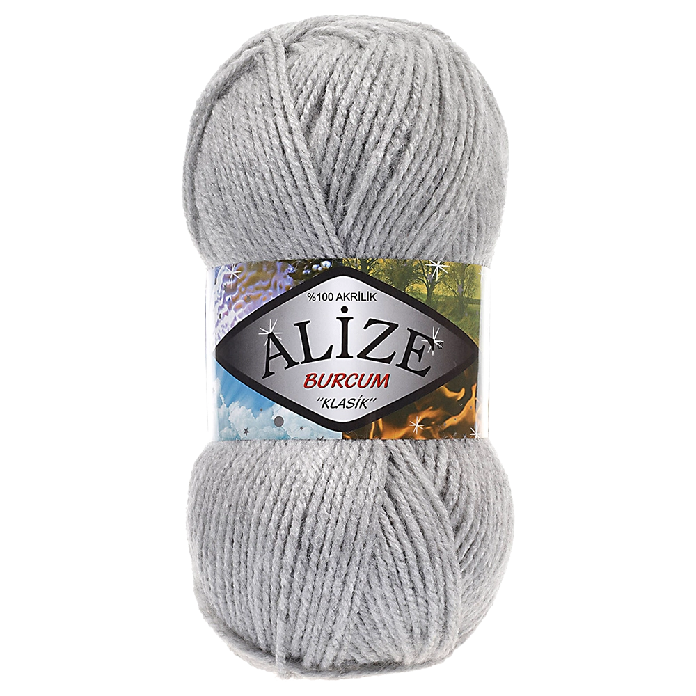 #Farbe_Alize Burcum Klasik | 21 Grau Melange