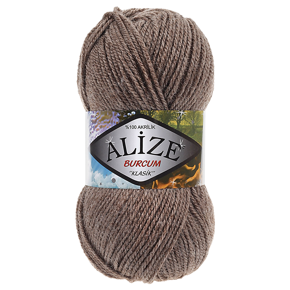 #Farbe_Alize Burcum Klasik | 239 Kaffee Melange