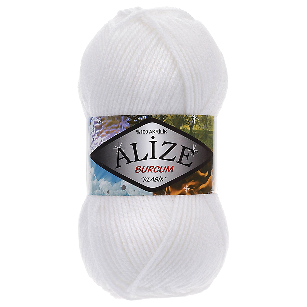 #Farbe_Alize Burcum Klasik | 55 Weiß