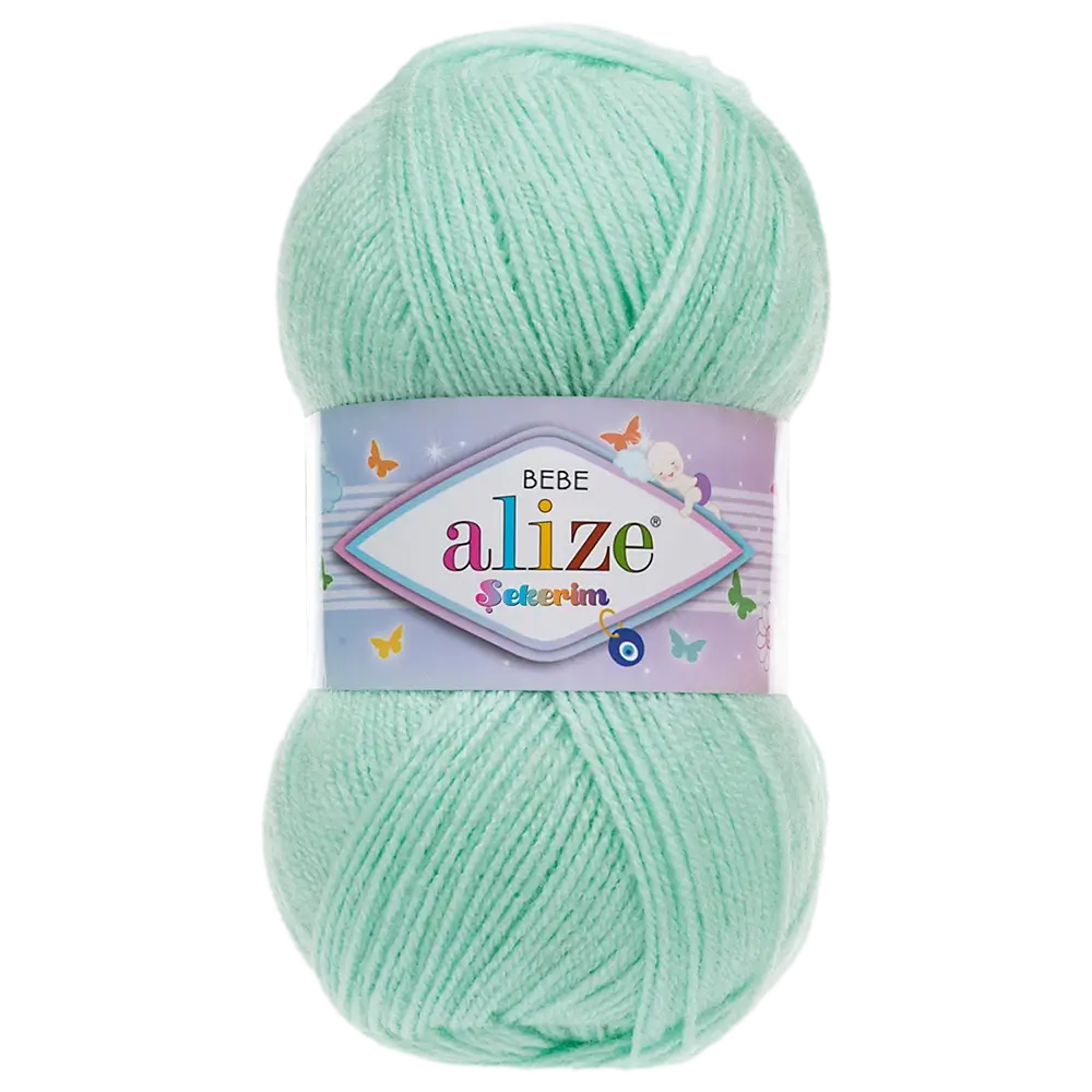 #Farbe_Alize Sekerim Bebe | 19 Seegrün