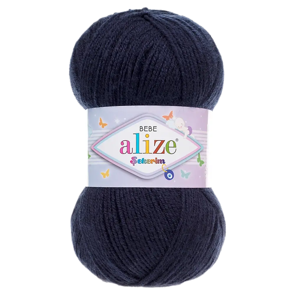#Farbe_Alize Sekerim Bebe | 058 Nachtblau