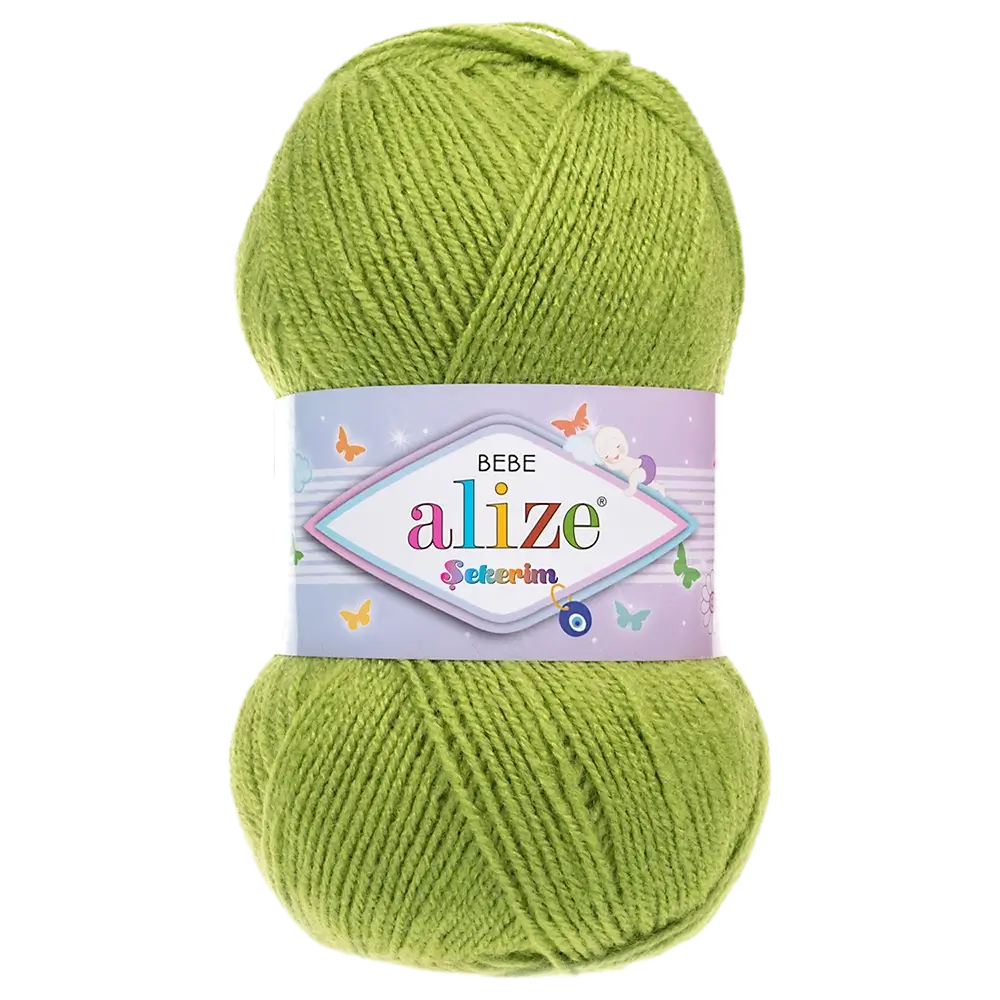 #Farbe_Alize Sekerim Bebe | 117 Kiwi
