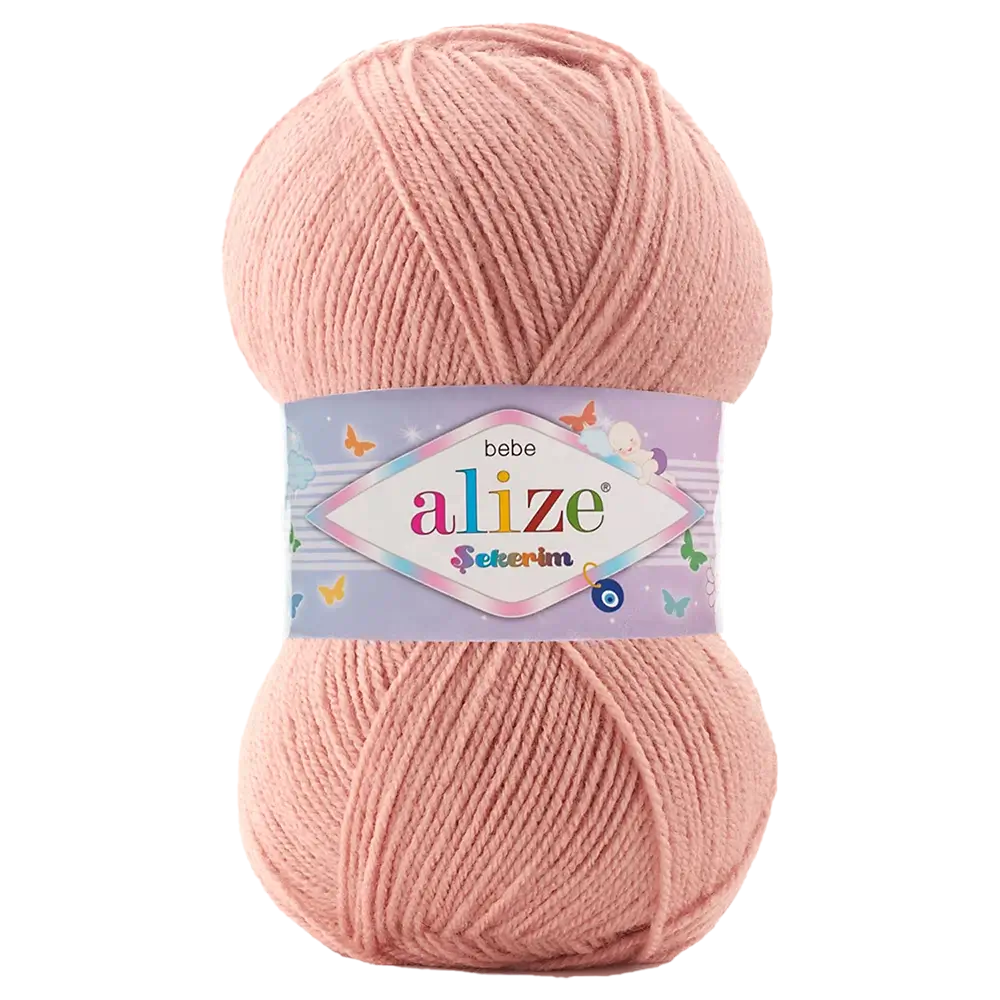 #Farbe_Alize Sekerim Bebe | 161 Altrosa