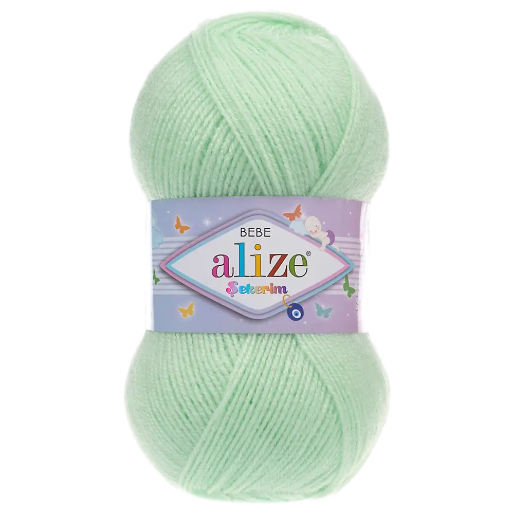 #Farbe_Alize Sekerim Bebe | 188 Mint