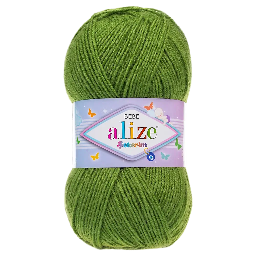 #Farbe_Alize Sekerim Bebe | 210 Grün