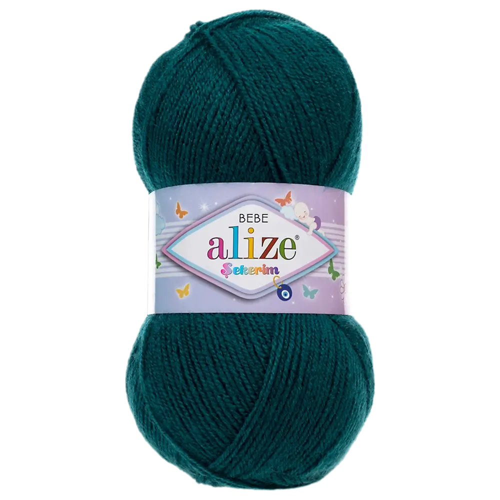#Farbe_Alize Sekerim Bebe | 212 Petrol
