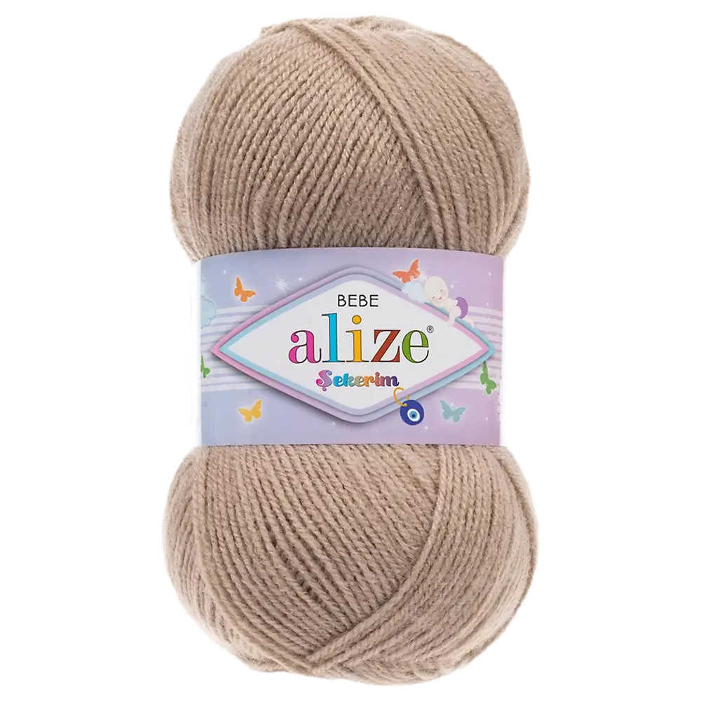 #Farbe_Alize Sekerim Bebe | 256 Beige