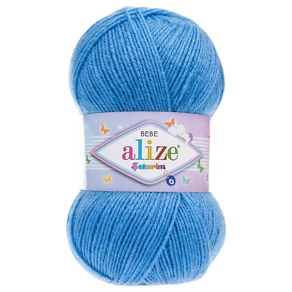 #Farbe_Alize Sekerim Bebe | 289 Kornblau