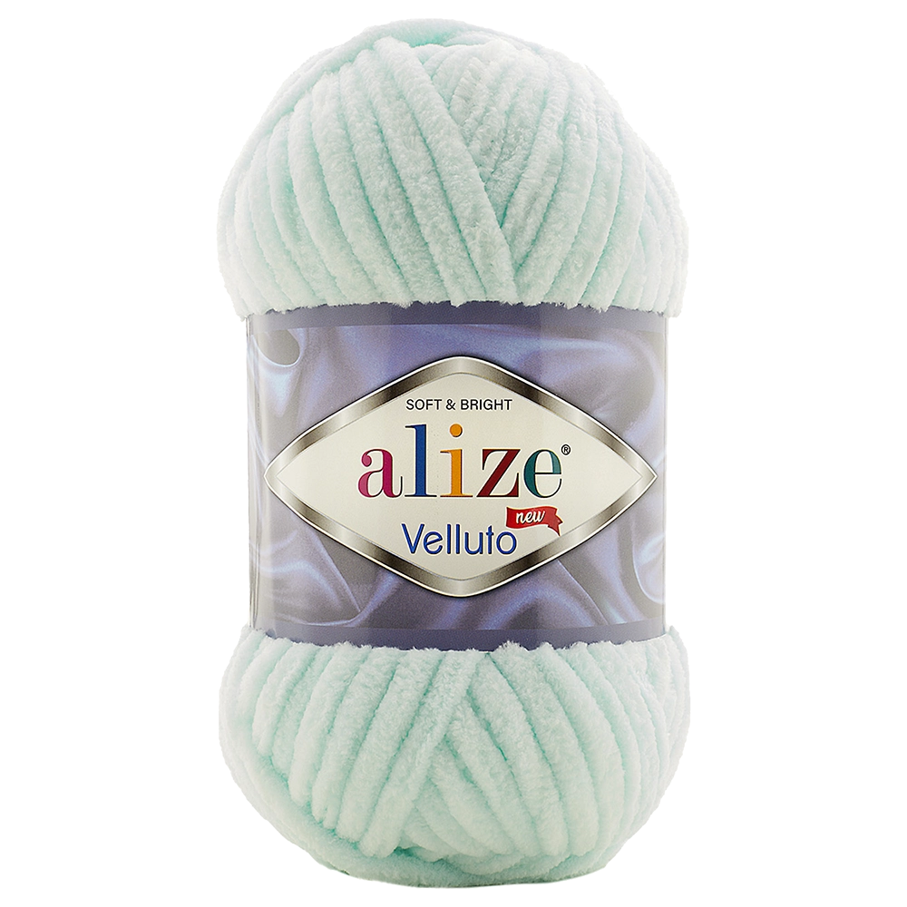 #Farbe_Alize Velluto | 15 Mint