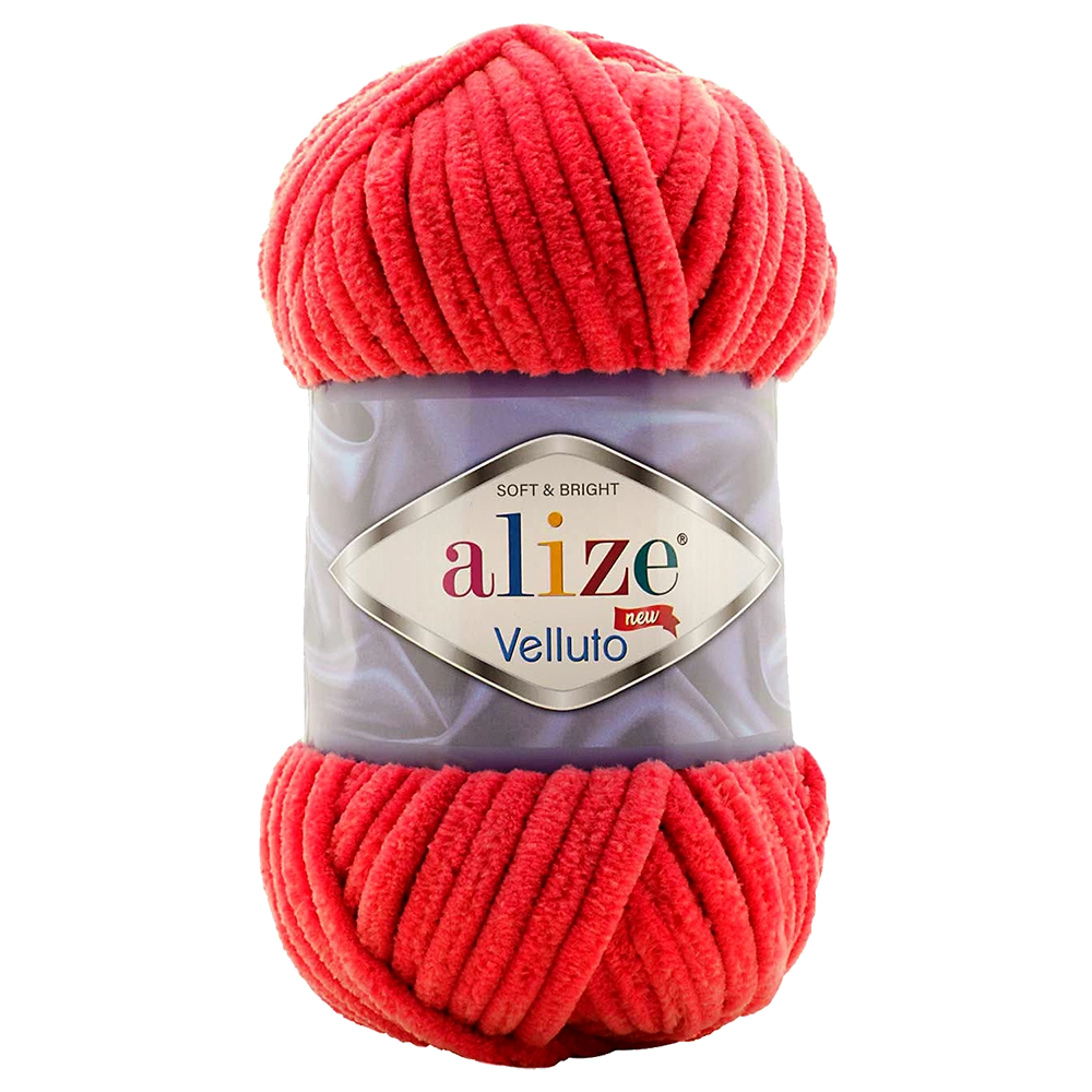 #Farbe_Alize Velluto | 56 Rot