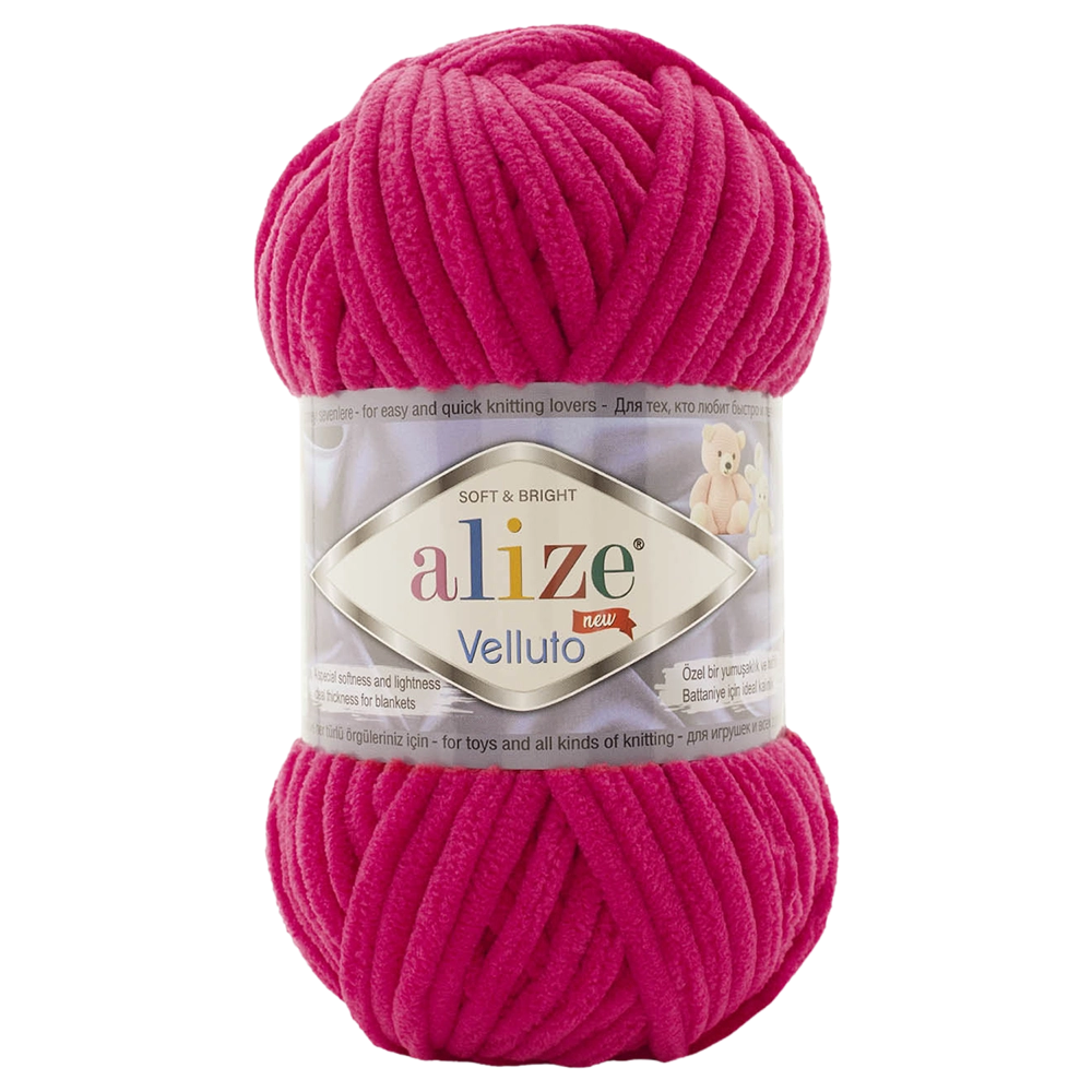 #Farbe_Alize Velluto | 798 Fuchsia