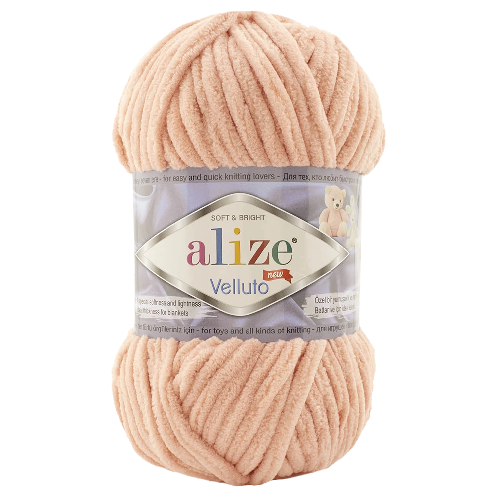 #Farbe_Alize Velluto | 866 Apricot