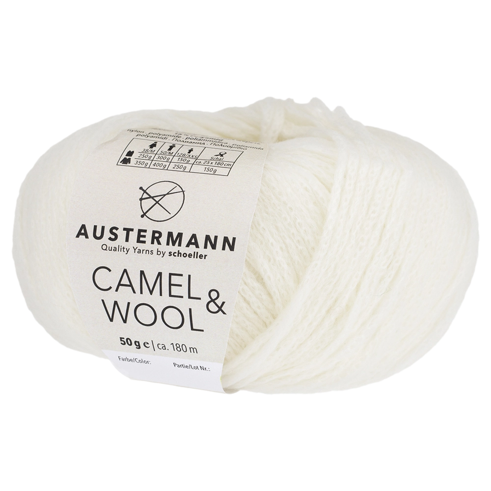 #Farbe_Austermann Camel & Wool | 01 Wollweiß