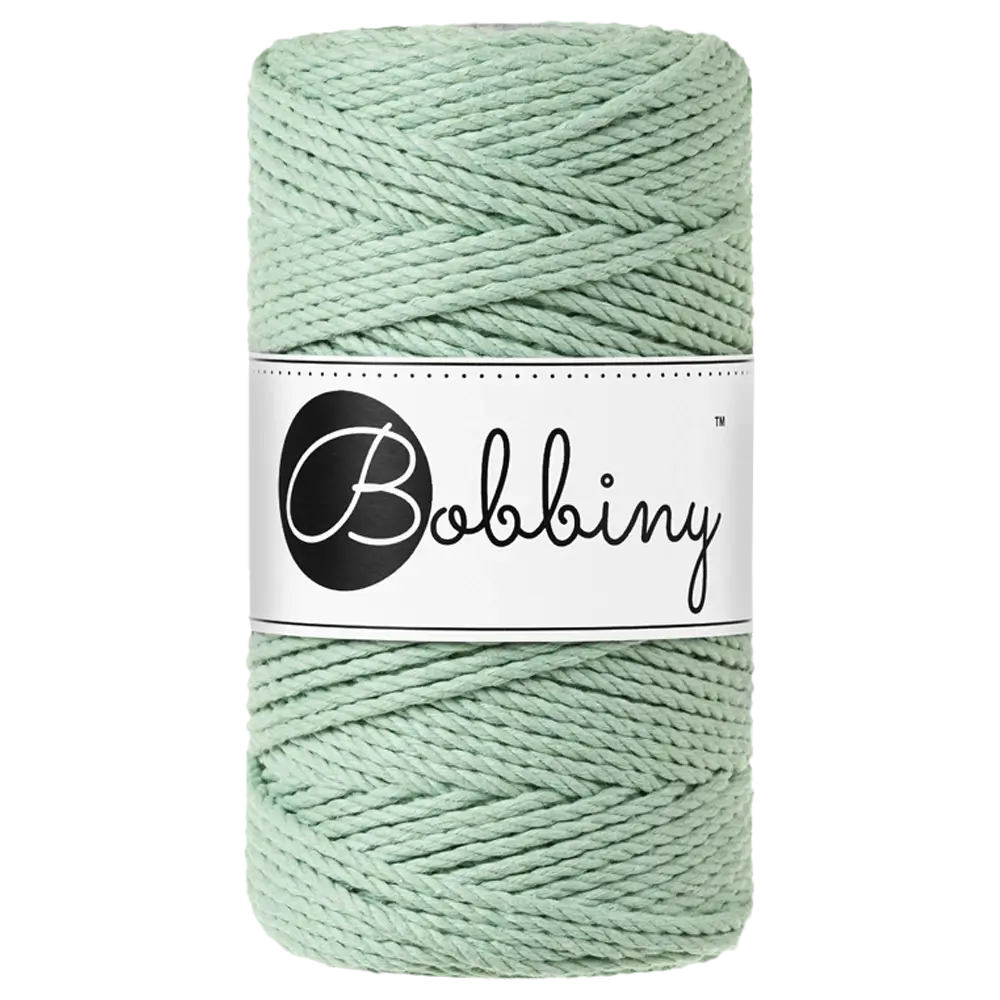 #Farbe_Bobbiny Makramee 3PLY 3 mm | Aloe