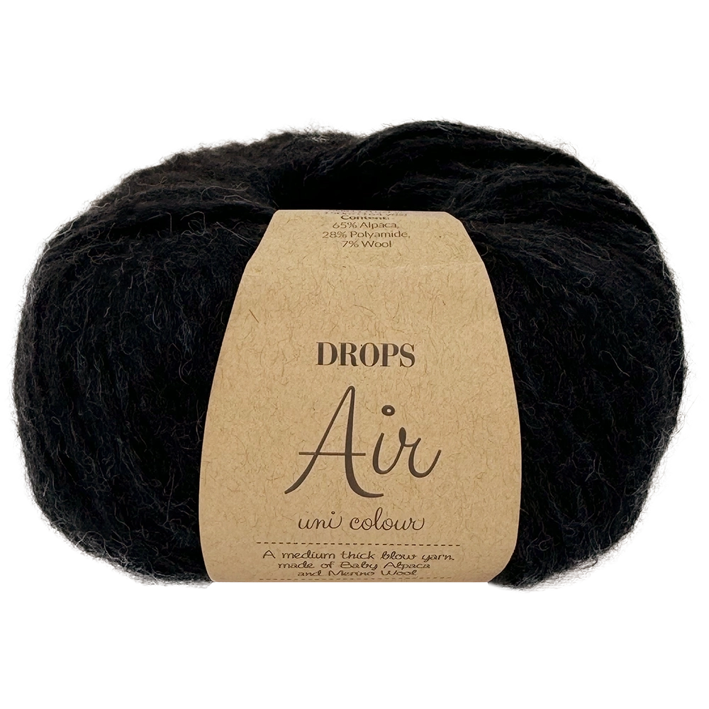 #Farbe_Drops Air | 31 Schwarz Uni