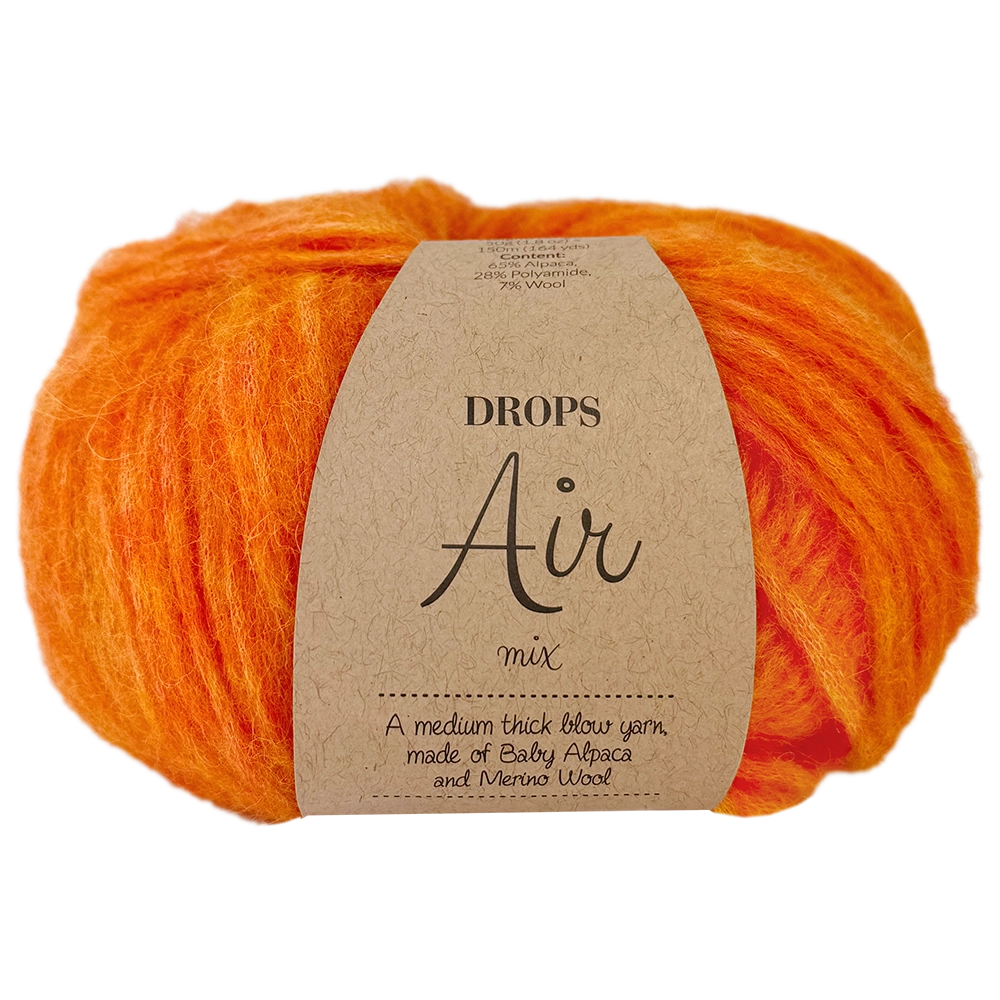 #Farbe_Drops Air | 38 Elektrisches Orange Mix