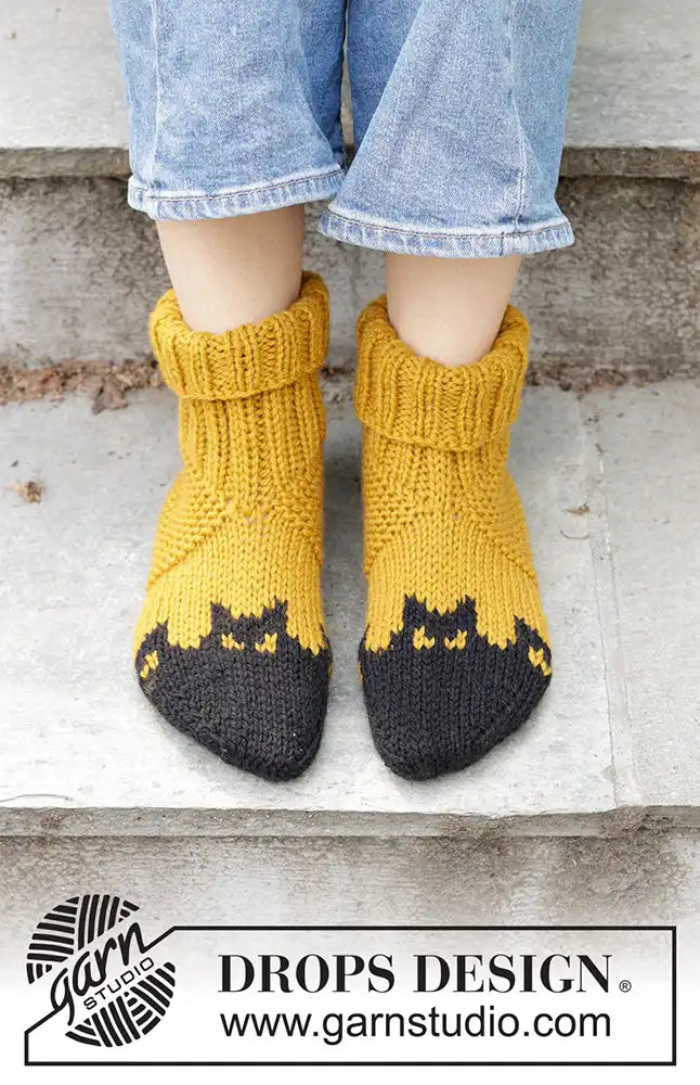 Hausschuhe Holy Socks! (Strickset)