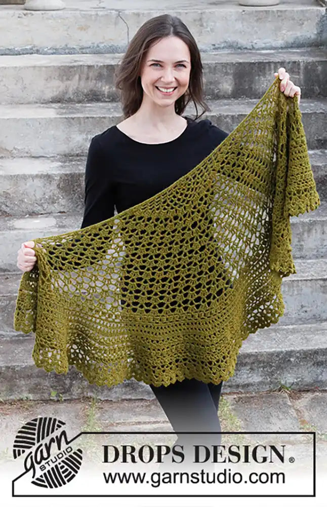 Dreieckstuch Thoughts of Ireland (Häkelset)