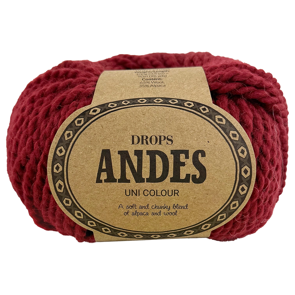 #Farbe_Drops Andes | 3946 Rot Uni