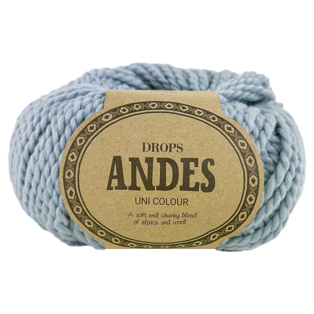 #Farbe_Drops Andes | 8112 Eisblau Uni