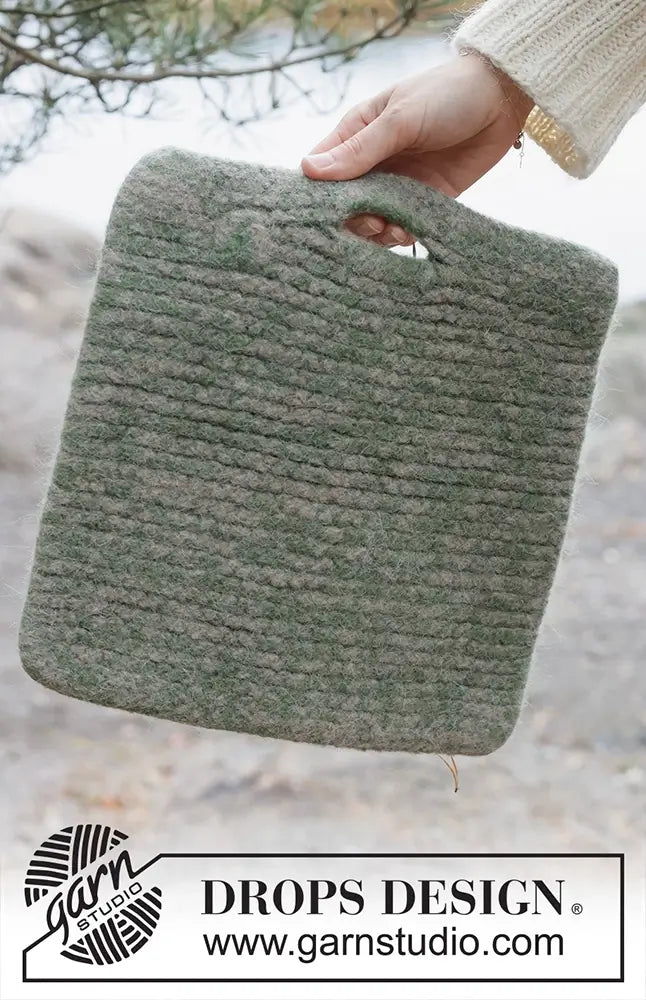 Sitzauflage Mossy Comfort Mat (Strickset)