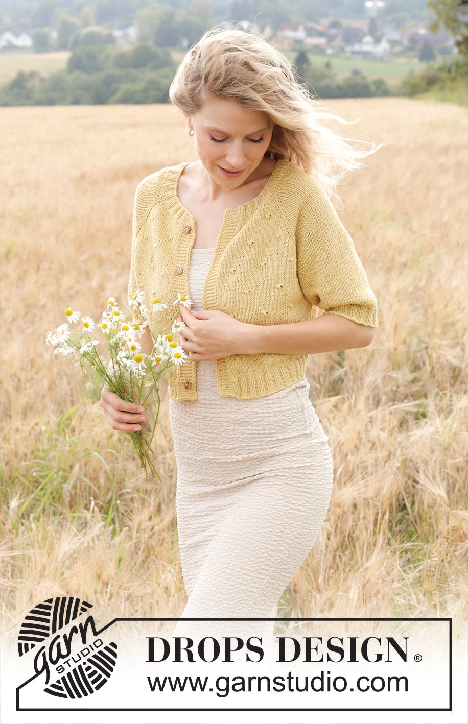 Weste Dandelion Heart (Strickset)