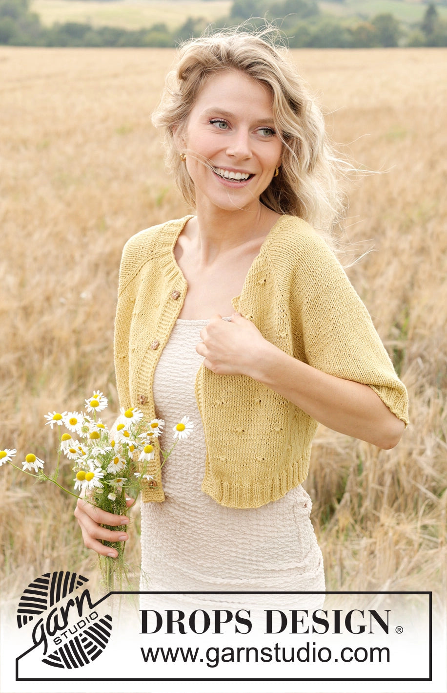 Weste Dandelion Heart (Strickset)
