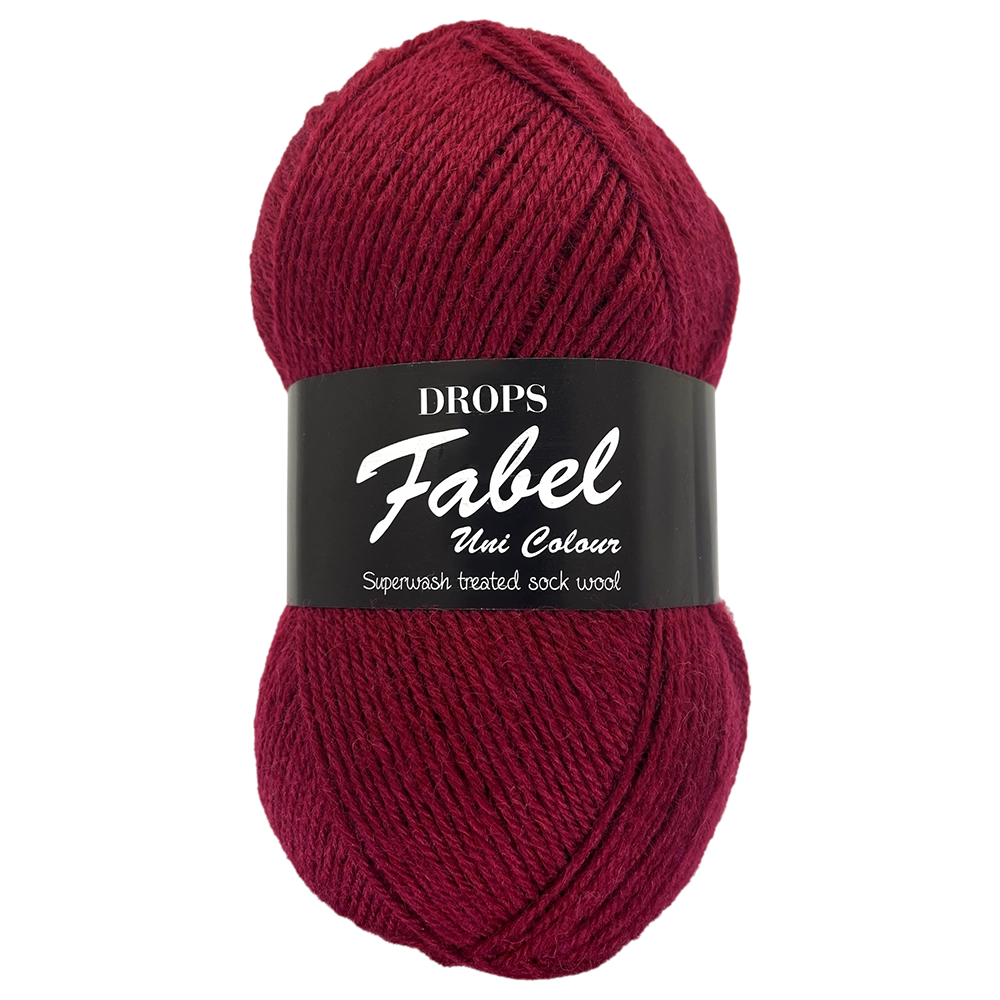 #Farbe_Drops Fabel Uni | 113 Rubinrot