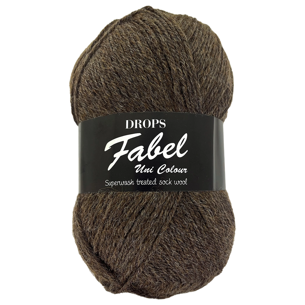 #Farbe_Drops Fabel Uni | 300 Braun